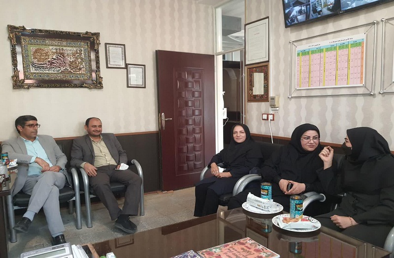 بازدید بازرسین اداره آموزش و پرورش از دبیرستان نجمه