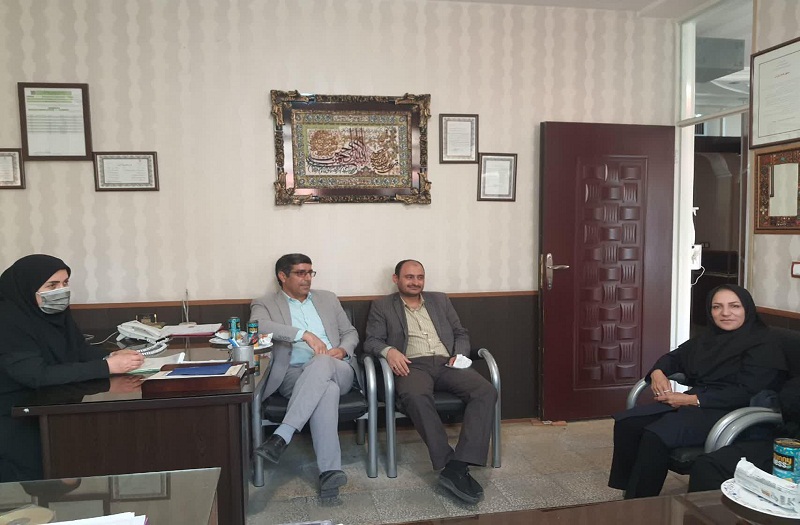 بازدید بازرسین اداره آموزش پرورش از دبیرستان نجمه